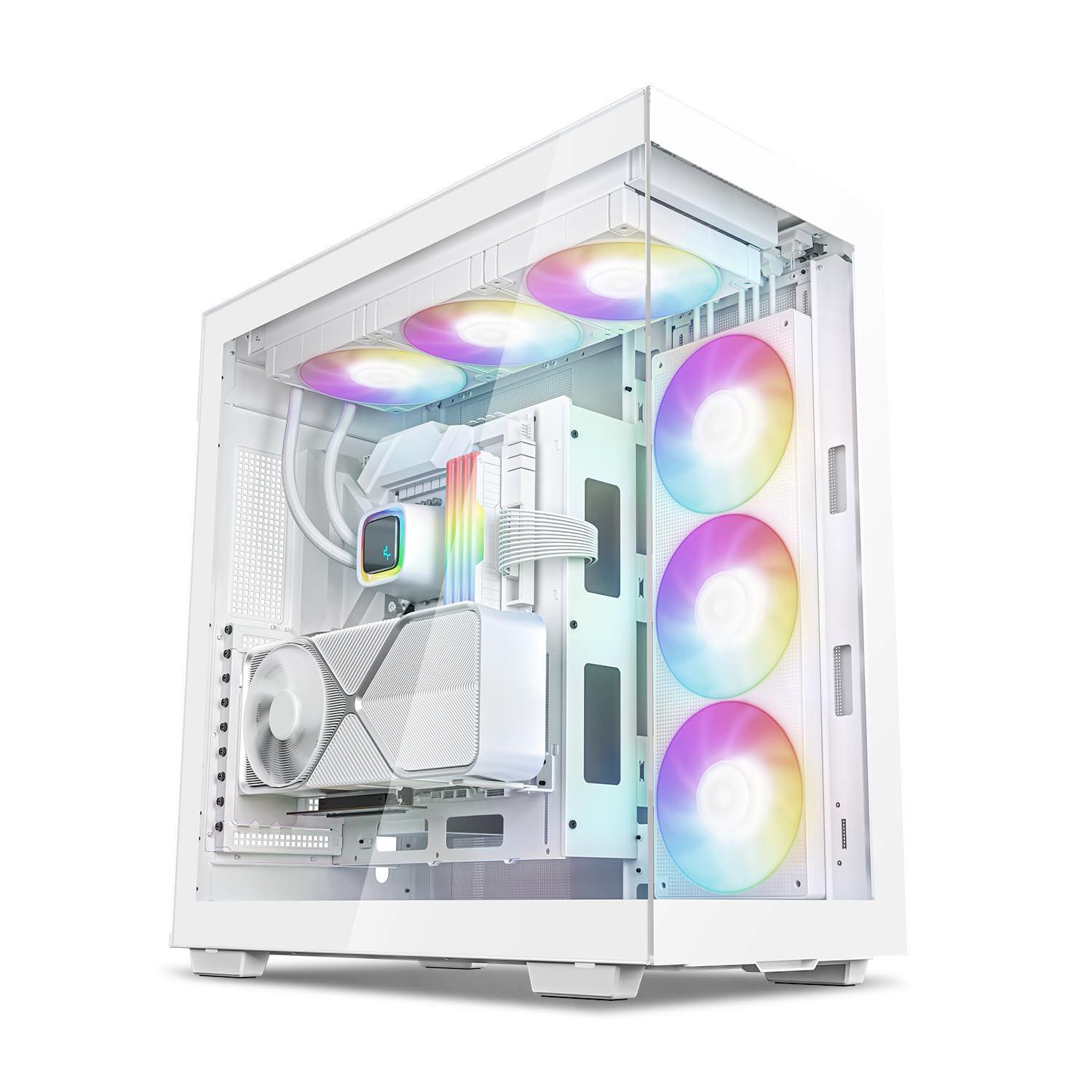 Nzxt White Build - Intel 14th Gen I7 14700K RTX 4070 TI SUPER 32GB DDR5 ...