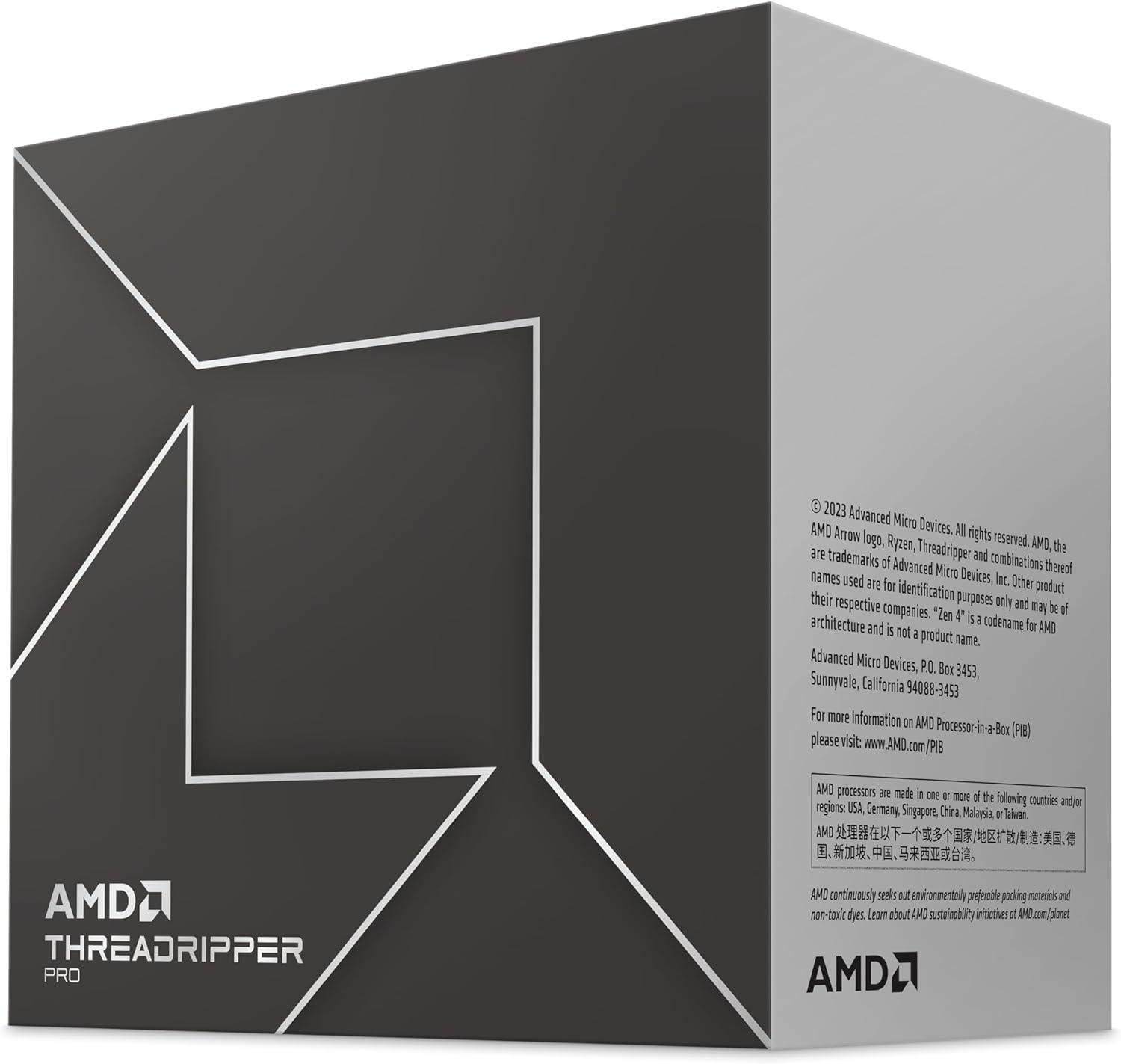 AMD Ryzen Threadripper PRO 7975WX 32-Core 64-Thread Processor – Anigma