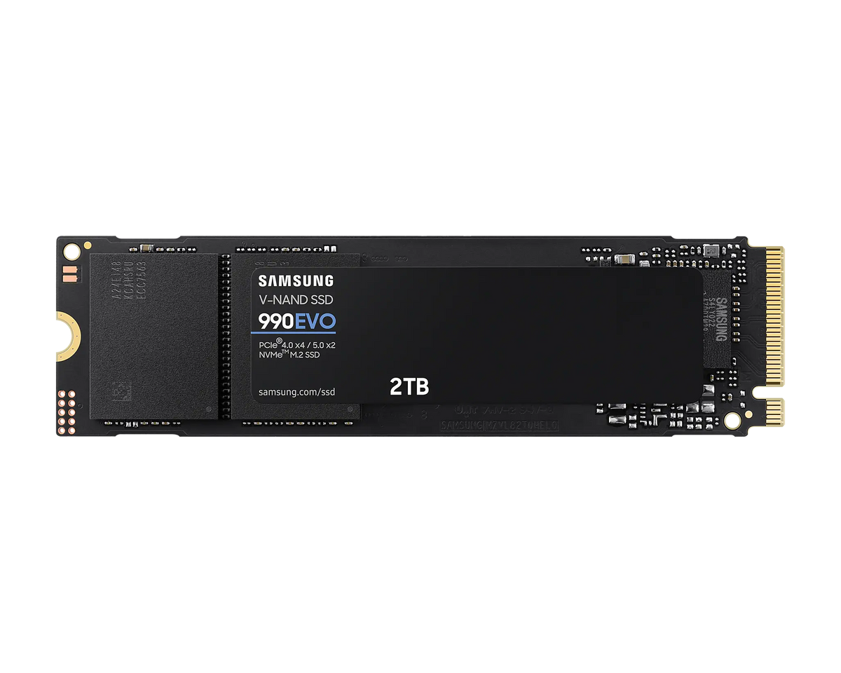 Samsung 990 EVO Plus 2TB Hybrid PCIe 5.0/PCIe 4.0 M.2 2280 SSD – Anigma