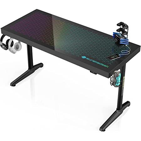 Eureka Ergonomic 55 Inch RGB LED Gaming Desk with Lights – Anigma